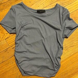Crop top blue size small